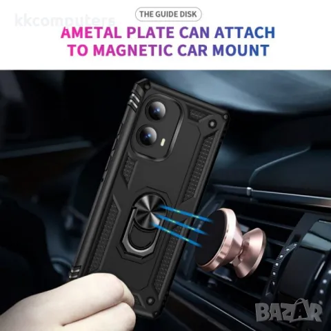 Motorola Edge (2024) 5G Удароустойчив Ring Holder Калъф и Протектор, снимка 7 - Калъфи, кейсове - 49920340