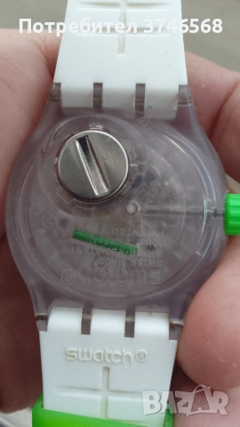 часовник swatch chlorofish, снимка 10 - Мъжки - 53769744