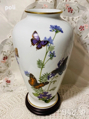 порцеланова ваза, снимка 5 - Вази - 53629770
