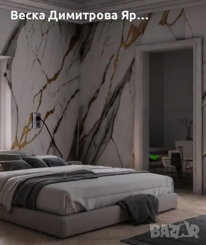 PVC панели с мраморен ефект 1220x2800x3мм, снимка 11 - Декорация за дома - 48720933