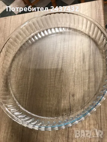 Стъклена форма за сладкиш