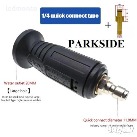 Дюза, накрайник Регулируем ъгъл водоструйка, пръскалка, снимка 2 - Други инструменти - 41125760