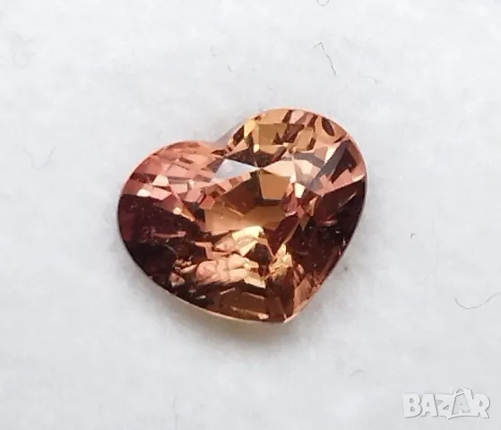 Очарователен Падпараджа сапфир с форма сърце 1.04кт.! Нов!, снимка 4 - Други - 50060600