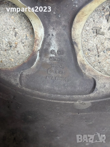 17" Джанти с гуми Alfa Romeo 7j Et 40.5, снимка 5 - Гуми и джанти - 52043183