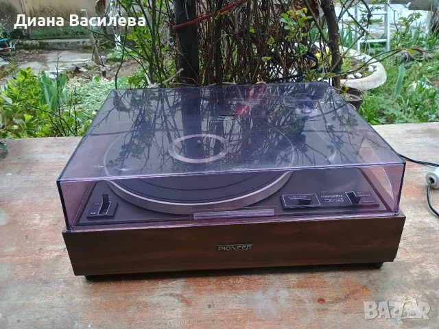 Pioneer PL12  full manual  turntable, снимка 2 - Грамофони - 49670290