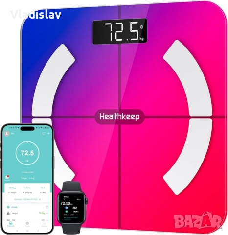 Везна Healthkeep 180кг 13 измервания