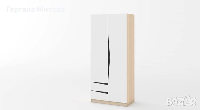 Двукрилен гардероб МАРТИ Двукрилен