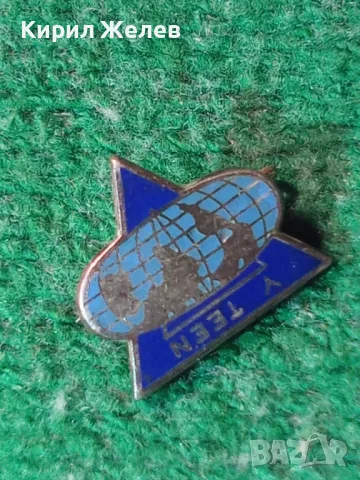 Y-TEEN BALFOUR STERLING SILVER Рядка ЕМАЙЛИРАНА СРЕБЪРНА ЗНАЧКА ООН СРЕБРО 925 АВТОРСКА 46784, снимка 17 - Колекции - 46424734