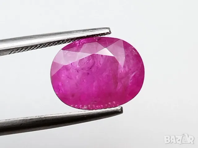 Естествен рубин от Мианмар с класическа красота 2.60кт.! Сертифициран! Нов!, снимка 12 - Други - 50426532