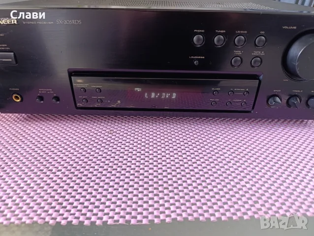 Receiver Pioneer SX-205 RDS , снимка 9 - Ресийвъри, усилватели, смесителни пултове - 55993932