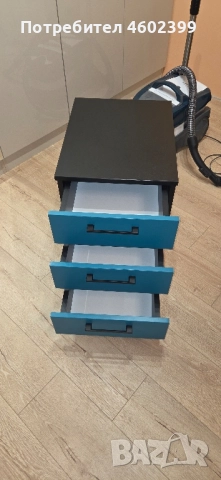 ношно шкафче на колелца и 3 бр. чекмеджета, снимка 2 - Скринове - 52394242
