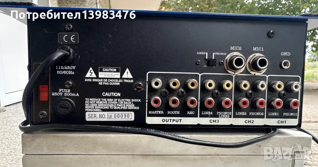 Смесителен DJ пулт DM-3010 3 CHANEL STEREO PRE-AMP MIXER, снимка 2 - Ресийвъри, усилватели, смесителни пултове - 56182281