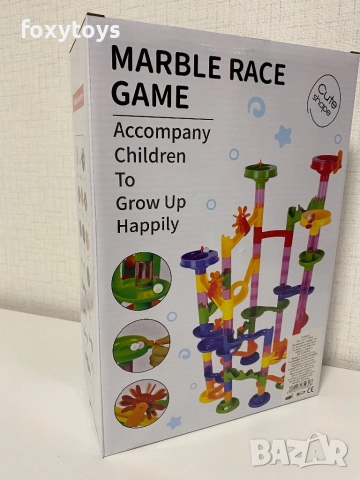 Конструктор - Път с топчета - 105 елемента, снимка 3 - Образователни игри - 51848862