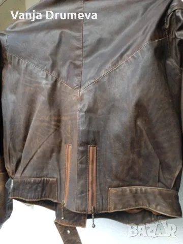 оригинално кожено яке от естествена кожа , снимка 3 - Якета - 47624197
