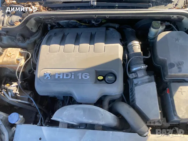 peugeot 407 sw 2.0 hdi кожа на части пежо 407 св комби , снимка 3 - Автомобили и джипове - 49608888