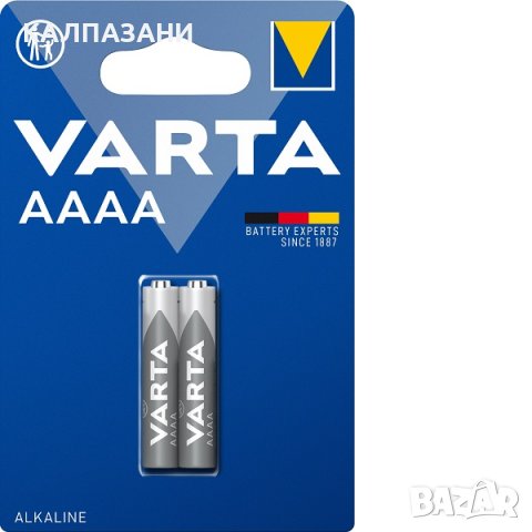 Алкални батерии AAAA Varta MX2500 - AAAA 1.5V, снимка 1 - Друга електроника - 40266430
