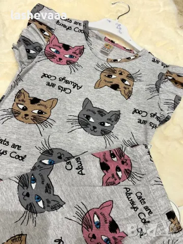 Пижами за момичета котета, снимка 2 - Детски пижами - 49268362