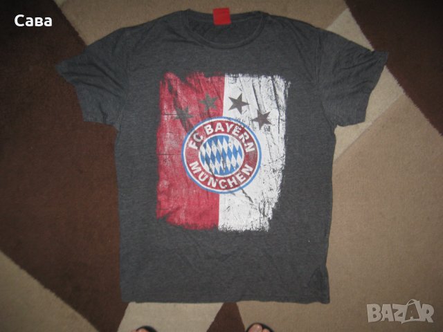 Тениска FC BAYERN  мъжка,Л, снимка 2 - Тениски - 41968349