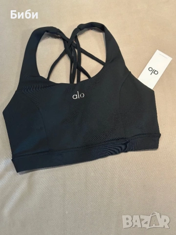 Alo сет за пилатес/йога/фитнес +подарък чорапки, снимка 3 - Комплекти - 53578382