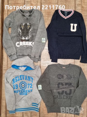 Ватирани блузи за 12год 