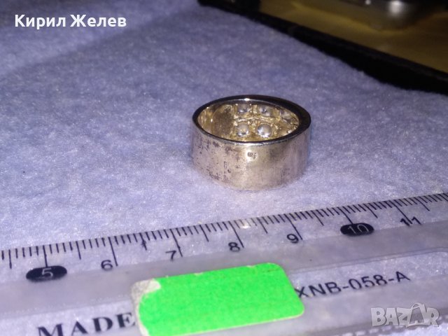 СКЪПОЦЕНЕН СРЕБЪРЕН МОДЕН БУТИКОВ ПРЪСТЕН Тип ХАЛКА СРЕБРО 925 с ЮВЕЛИРНО ИНКРУСТИРАНИ ЦИРКОНИ 34650, снимка 15 - Пръстени - 39535640