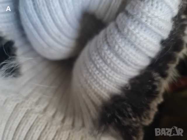 Уникална луксозна дамска шапка от лисица и чинчила , снимка 2 - Чанти - 52958618