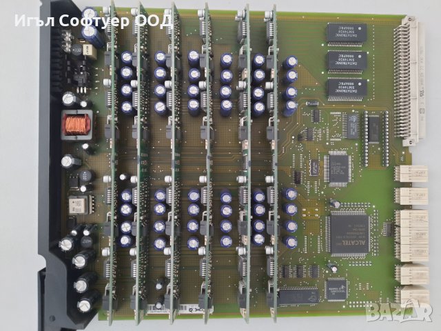 Платка Z24 3BA 53065 24 аналогови порта за централа Alcatel 4400, снимка 4 - Друга електроника - 42313531