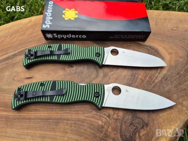 Сгъваем нож Spiderco CARIBBEAN C217,два модела, снимка 2 - Ножове - 50508433