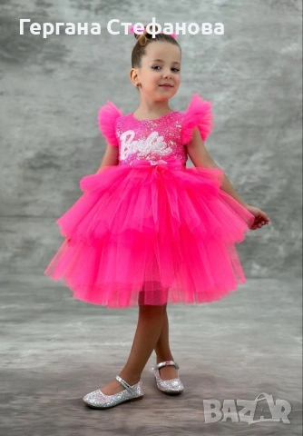 Рокля Барби 104,110,116,122см