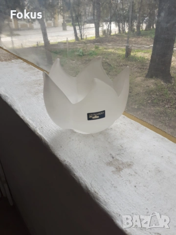 Бонбониера от опалово стъкло Leonardo, снимка 3 - Антикварни и старинни предмети - 53385291