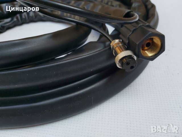 Тиг-Виг шланг дължина 8м.гъвкава глава серия 9,кран газ/ключ, снимка 2 - Други машини и части - 40117020