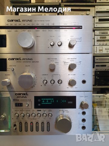 CARAD RISING Аудиосистема състояща се от усилвател Carad Rising SC-3 + тунер Carad Rising SC-2 + кас, снимка 3 - Аудиосистеми - 41546335
