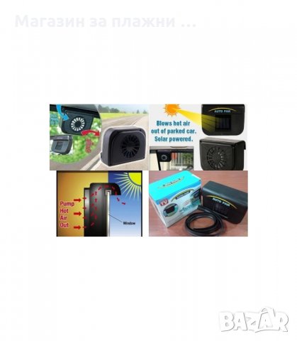 СОЛАРЕН ВЕНТИЛАТОР ЗА КОЛА 12V, ОХЛАЖДА И ПРЕЧИСТВА ВЪЗДУХА В КОЛАТА - код 1416, снимка 2 - Аксесоари и консумативи - 34014097
