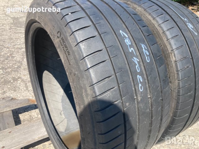 285/40/20 Michelin Pilot Sport4 2020г 5,5мм NFO Porsche, снимка 4 - Гуми и джанти - 41351596