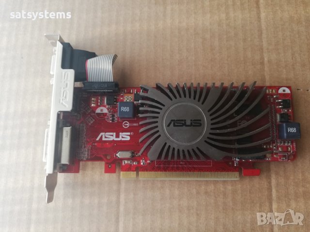 Видео карта AMD Radeon Asus HD EAH5450 Silent V2 1024MB GDDR3 64bit PCI-E