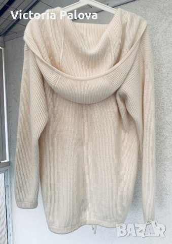 Luxury пуловер/худи NEIMAN MARCUS 100% кашмир, снимка 1 - Блузи с дълъг ръкав и пуловери - 44238302