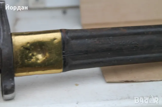 Италиански щик за пушка, снимка 9 - Антикварни и старинни предмети - 47957401