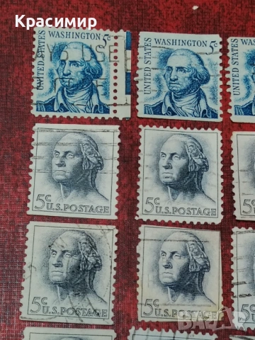 ПОЩЕНСКИ МАРКИ САЩ , снимка 3 - Филателия - 53075891