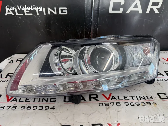 Фар фарове ляв фейслифт facelift Ауди A6 С6 4Ф farove Audi A6 C6 4F