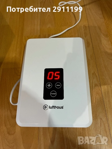 Озонатор / йонизатор за въздух и вода Lufthous, снимка 6 - Овлажнители и пречистватели за въздух - 52108529