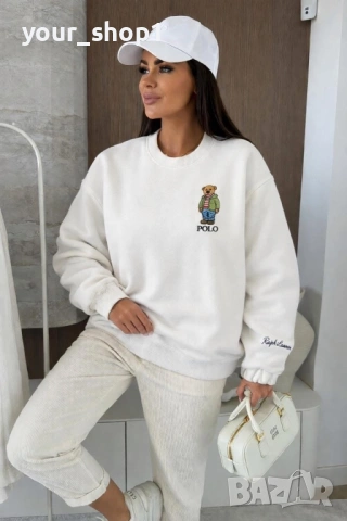 Polo bear by Ralph Lauren дамска блуза , снимка 3 - Блузи с дълъг ръкав и пуловери - 53606369