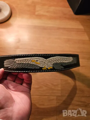 мъжки колан, рокерски колан, мото колан, колан за мотор, американски колан със статуята на свободата, снимка 3 - Колани - 49015962