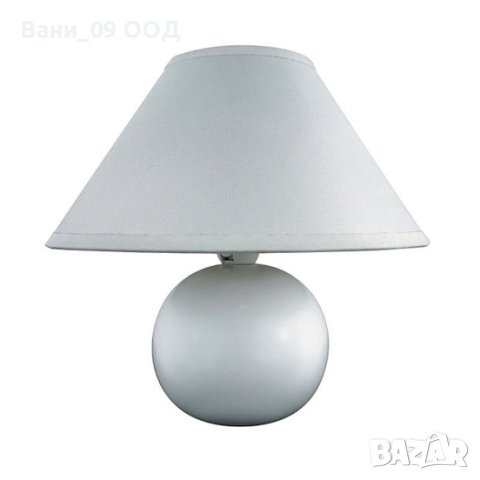 Бяла настолна лампа, снимка 1 - Настолни лампи - 42379311
