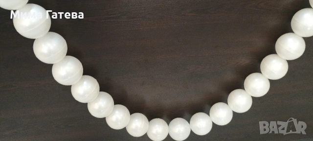 Перлени топки за декор , снимка 3 - Други - 53846215