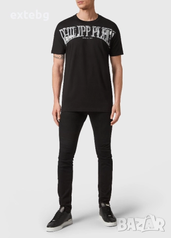 PHILIPP PLEIN нова оригинална тениска размер XXL, снимка 2 - Тениски - 52023840