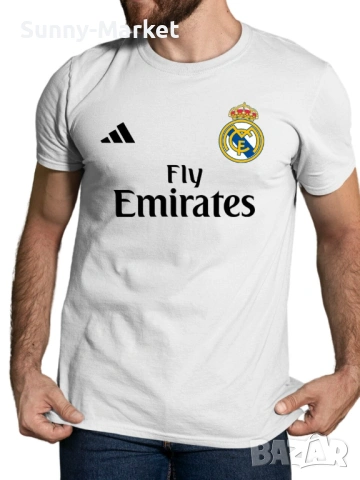 Real Madrid Мъжки и детски тениски XS-6XL