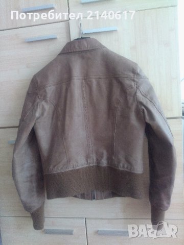Кожено яке 100% естествена кожа N:36, снимка 6 - Якета - 41816786