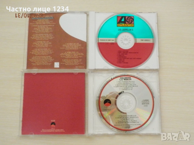 The Doors - 1971 / Foreigner - 1984 - Led Zeppelin - 1969, снимка 2 - CD дискове - 50480270