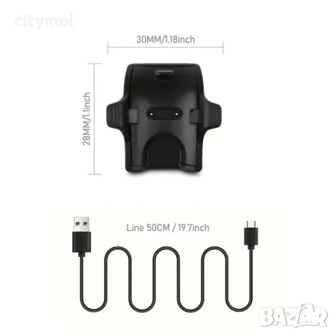 Зарядно за Huawei Band 3 Pro/Honor 3/Band 2/Band 2 Pro/Honor Band 4/Honor Band 5, снимка 4 - Смарт гривни - 48803696