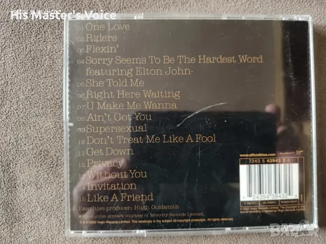 Blue - One Love CD, снимка 2 - CD дискове - 48330697